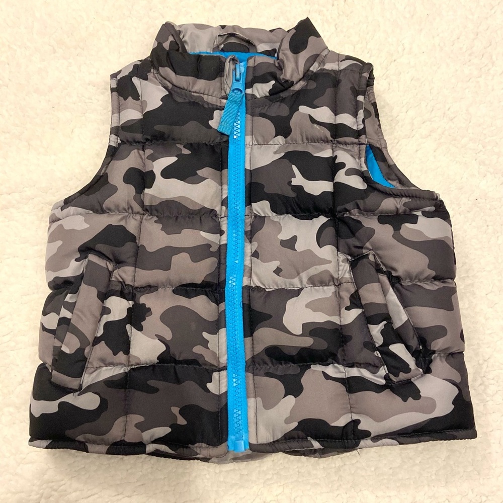 Cherokee 12 Month Old Baby Gray Camo Best